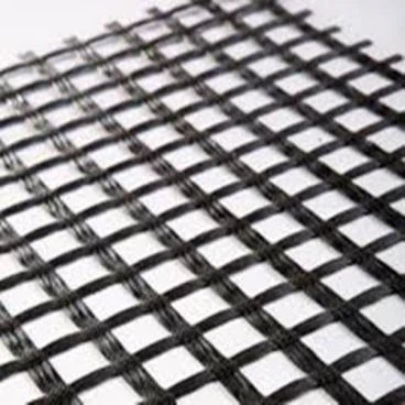 Biaxial Fibreglass Geogrid สำหรับการแตกร้าวบนพื้นถนน